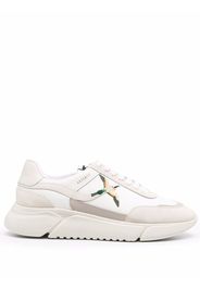 Axel Arigato suede-panelled low-top sneakers - Bianco