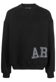 Axel Arigato logo-print cotton sweatshirt - Nero