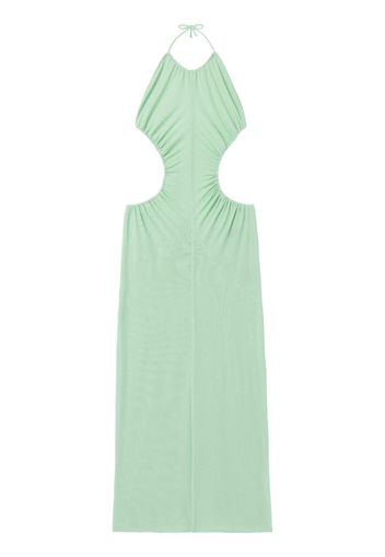 AZ FACTORY Abito midi con cut-out x Ester Manas - Verde