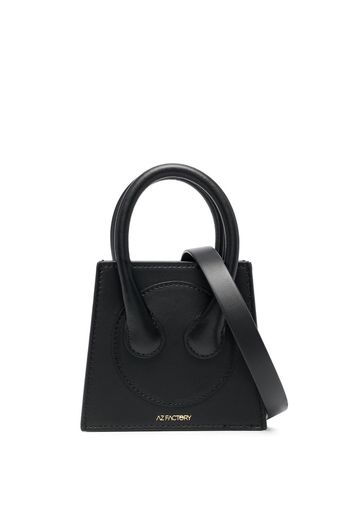 AZ FACTORY x Ester Manas small Cake tote bag - Nero