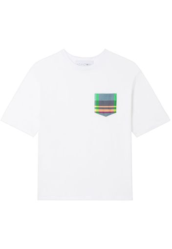 AZ FACTORY printed patch pocket T-shirt - Bianco