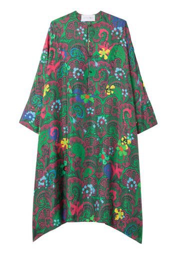 AZ FACTORY motly paisley kaftan dress - Multicolore