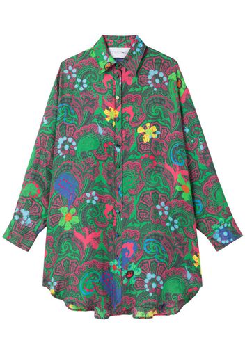 AZ FACTORY motly paisley shirtdress - Multicolore