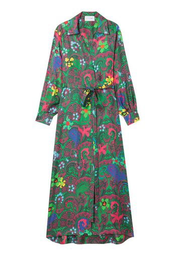 AZ FACTORY motly paisley wrapped dress - Multicolore