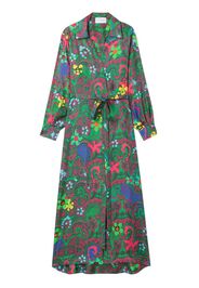 AZ FACTORY motly paisley wrapped dress - Multicolore