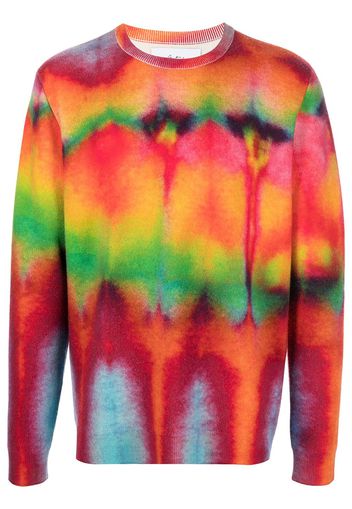 Aztech Mountain Maglione con fantasia tie dye - Multicolore