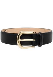 B-LOW THE BELT Kennedy thin leather belt - Nero