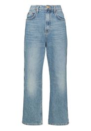 B SIDES cropped denim jeans - Blu