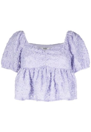 b+ab ruffled puff-sleeved blouse - Viola