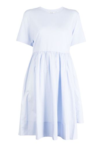 b+ab asymmetric-design dress - Blu