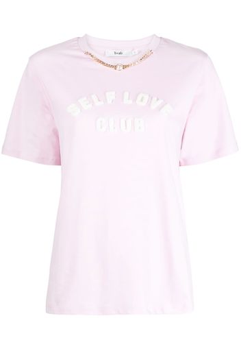 b+ab T-shirt Self Love Club - Viola