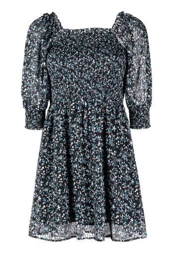 b+ab floral-print dress - Nero