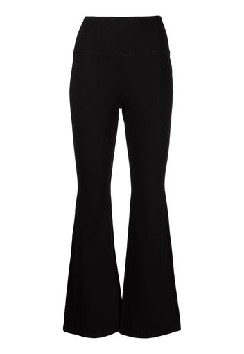 b+ab tonal-stitching high-waist trousers - Nero