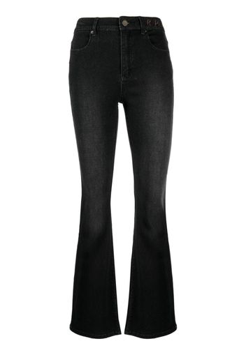 b+ab high-rise flared jeans - Nero