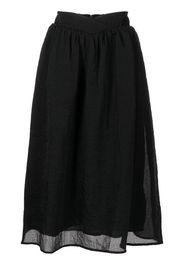 b+ab textured midi skirt - BKX