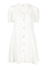 b+ab mini polo dress - Bianco