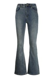 b+ab Jeans svasati a vita alta - Blu