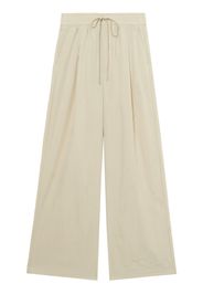 b+ab pleat-detail wide-leg trousers - Toni neutri