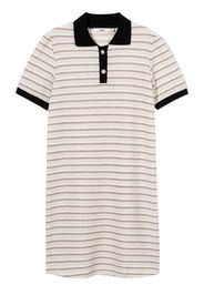 b+ab striped polo minidress - Rosa