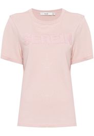 b+ab Serein cotton-blend T-shirt - Rosa