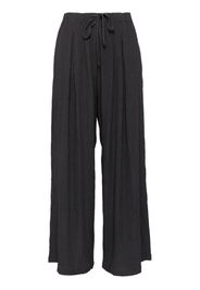 b+ab drawstring straight-leg trousers - Grigio