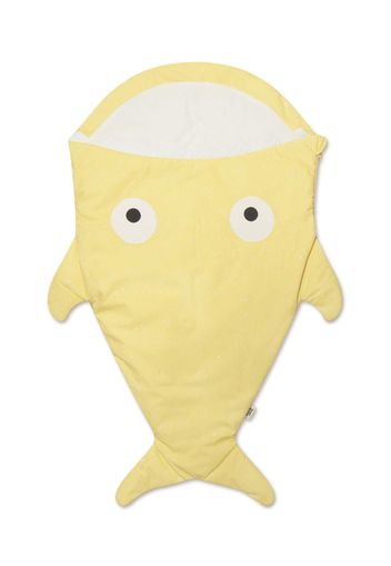 Baby Bites Shark cotton sleeping bag - Giallo