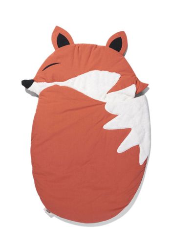 Baby Bites animal-shaped cotton sleeping bag - Arancione
