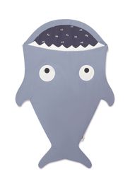 Baby Bites Shark cotton sleeping bag - Blu