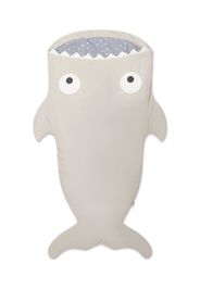 Baby Bites Shark cotton sleeping bag - Toni neutri