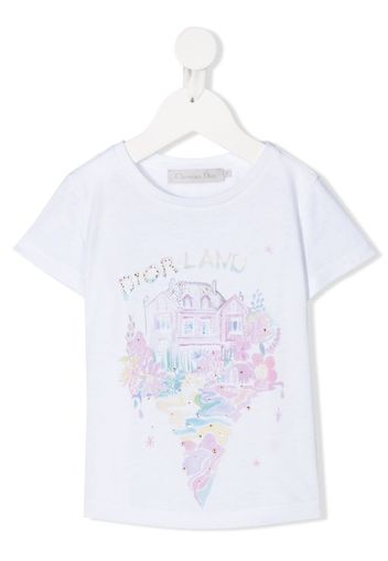 T-shirt con strass