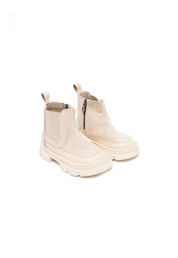 BabyWalker elasticated side-panel chelsea boots - Toni neutri