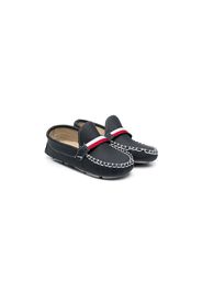 BabyWalker grained leather moccasins - Nero