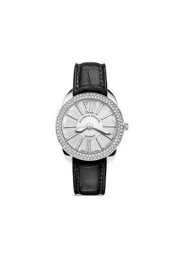 Backes & Strauss Piccadilly Renaissance Steel 33mm - Argento