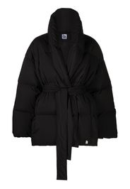 Bacon belted padded coat - Nero