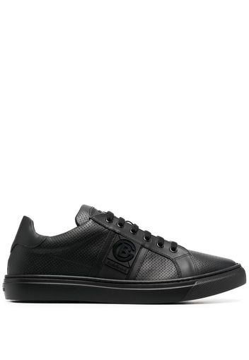 Baldinini low-top leather sneakers - Nero