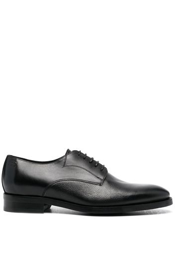 Baldinini round-toe leather derby shoes - Nero