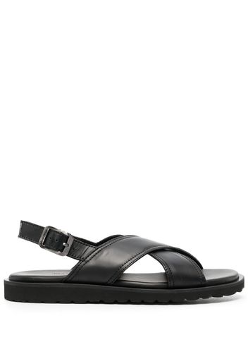 Baldinini cross-strap buckled sandals - Nero