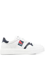 Baldinini side logo-print detail sneakers - Bianco