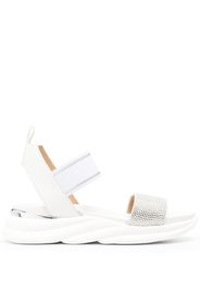 Baldinini embellished strap sandals - Bianco