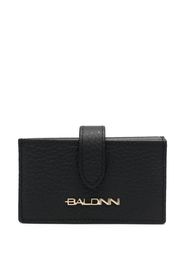 Baldinini logo-plaque leather wallet - Nero