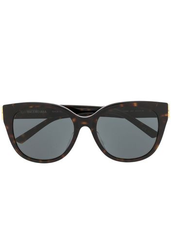 tortoiseshell cat-eye BB sunglasses