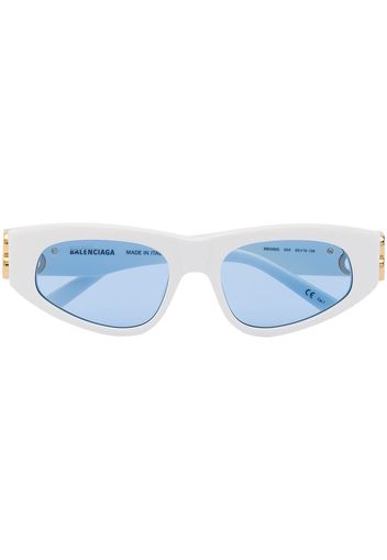 Balenciaga Eyewear white cat eye sunglasses - Bianco