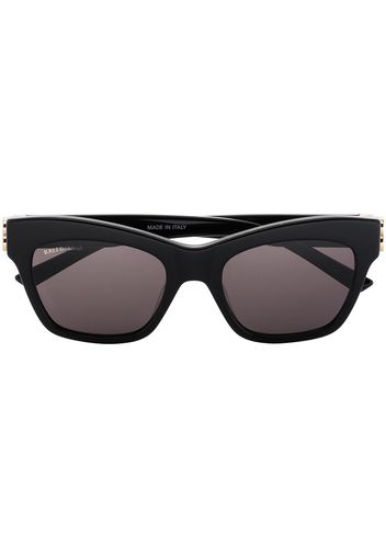 Balenciaga Eyewear BAL SQ ACETATE FRM GOLD DETAIL SGLASSES - Nero