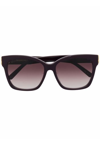 Balenciaga Eyewear Occhiali da sole squadrati - Viola