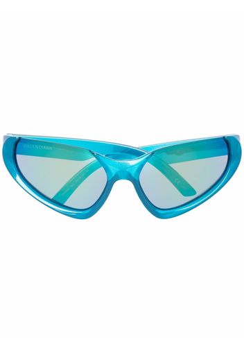 Balenciaga Eyewear Occhiali da sole cat-eye Xpander - Blu