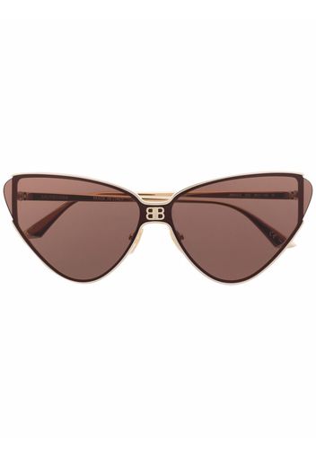 Balenciaga Eyewear cat-eye frame sunglasses - Oro