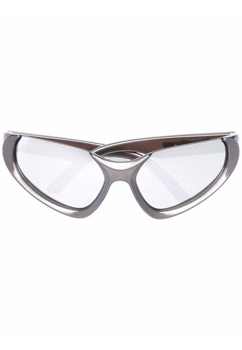 Balenciaga Eyewear Occhiali da sole cat-eye Xpander - Grigio