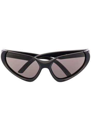 Balenciaga Eyewear Occhiali da sole cat-eye Xpander - Nero