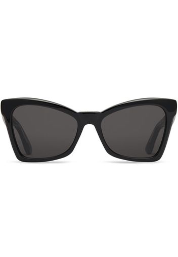 Balenciaga Eyewear Occhiali da sole a farfalla - Nero