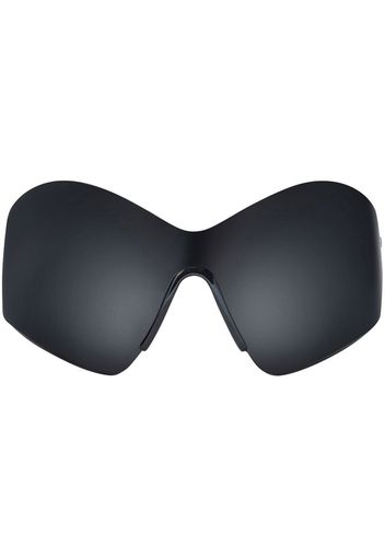 Balenciaga Eyewear Occhiali da sole Masl a farfalla - Nero